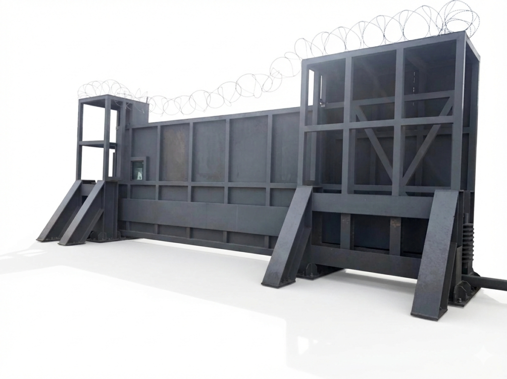 Ballistic Sliding Door