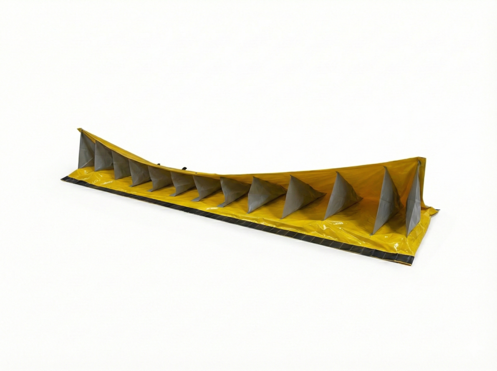Flood Barrier and Hesco-Type Defensive Wall (Disaster & Security)